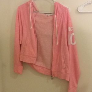 Victoria secret zipper sweatshirt